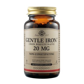Solgar Gentle Iron 20mg 180 Φυτικές Κάψουλες Solgar Gentle Iron 20mg 180 Φυτικές Κάψουλες