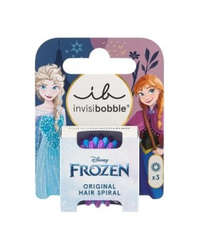 ΙΝVISIBOBBLE Kids Original Disney Frozen Παιδικά Λαστιχάκια Σπιράλ που Αλλάζουν Χρώμα 3 Τεμάχια