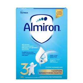 Almiron 3 Νηπιακό Ρόφημα Γάλακτος 1-2 Eτών 600g Almiron 3 Νηπιακό Ρόφημα Γάλακτος 1-2 Eτών 600g