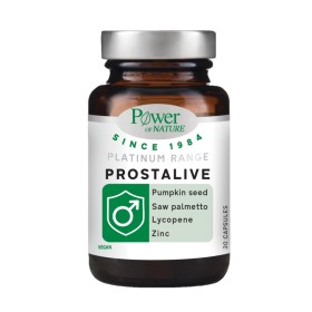Power Health Platinum Range Prostalive για την Υγεία του Προστάτη 30 Κάψουλες