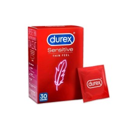 DUREX Sensitive Thin Condoms for Greater Sensitivity 30 Pieces
