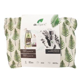 Dr Organic Promo Natural & Miraculous Virgin Coconut Oil Body Wash Αφρόλουτρο 250ml & Deodorant 50ml & Extra Whitening Charcoal Toothpaste 1000ppm 100ml