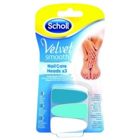 Scholl Velvet Smooth Ανταλλακτικές Κεφαλές Ηλεκτρικού Συστήματος Περιποίησης Νυχιών 3 Τεμάχια Scholl Velvet Smooth Ανταλλακτικές Κεφαλές Ηλεκτρικού Συστήματος Περιποίησης Νυχιών 3 Τεμάχια