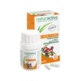 NATURACTIVE Camu Camu Συμπλήρωμα με Βιταμίνη C για Τόνωση & Ενέργεια 30 Κάψουλες