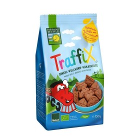 BOHLSENER Traffix Whole Spelled Biscuits Children's Organic Biscuits with Dinkel Flour & Cocoa 125g