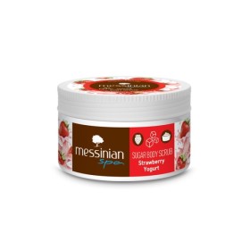 Messinian Spa Sugar Body Scrub Φράουλα & Γιαούρτι 250ml