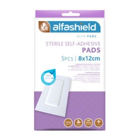 Alfashield Alfa-Pads Αποστειρωμένα Αυτοκόλλητα Επιθέματα 8x12cm 5 Τεμάχια Alfashield Alfa-Pads Αποστειρωμένα Αυτοκόλλητα Επιθέματα 8x12cm 5 Τεμάχια