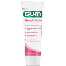 GUM SensiVital+ Toothpaste for Sensitive Teeth & Gums with Mint Flavor 75ml