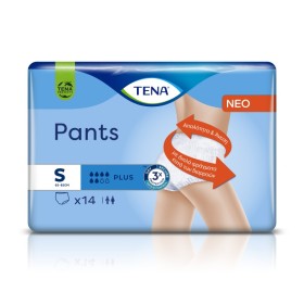 TENA Pants Plus Small Προστατευτικά Εσώρουχα Ακράτειας 14 Τεμάχια