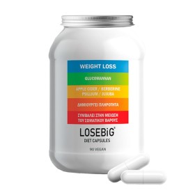 Losebig Diet Oral για Μείωση του Σωματικού Βάρους 90 Κάψουλες Losebig Diet Oral για Μείωση του Σωματικού Βάρους 90 Κάψουλες