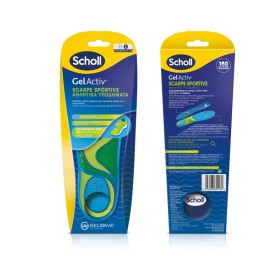 SCHOLL Gel Activ Insoles for Sports Shoes Large 2 Pieces