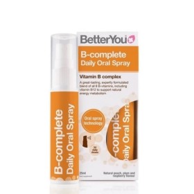 Better You B-Complete Spray με 8 Βιταμίνες του Συμπλέγματος B για Μείωση της Κόπωσης & της Κούρασης 25ml