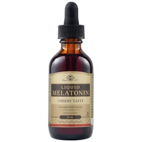 SOLGAR Liquid Melatonin for Treating Insomnia with Cherry Flavor 59ml