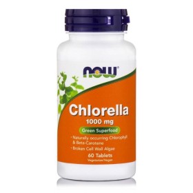 NOW Chlorella 1000mg Immune Booster Supplement 60 Tablets