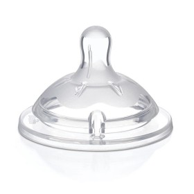 CHICCO Natural Feeling Silicone Nipple 6m+ Fast Flow 2 Pieces