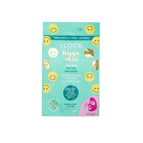 I Love Happy Skin Purifying Tea Tree Mud Mask Μάσκα Καθαρισμού Προσώπου 10ml