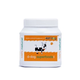 DIET PET D-DOG Superfoods Beta Συμπλήρωμα Διατροφής για Οστά & Τρίχωμα & Ανοσοποιητικό 180g