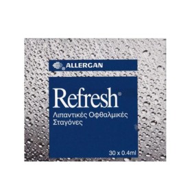 Allergan Refresh Οφθαλμικές Σταγόνες 30x0.4ml