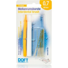DOFT Interdental Brush Yellow 0.7mm 12 Pieces