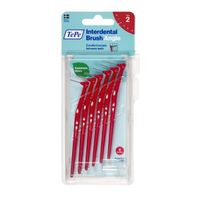 Tepe Interdental Brush Angle 0.5mm Κόκκινα Μεσοδόντια Βουρτσάκια 6 Τεμάχια