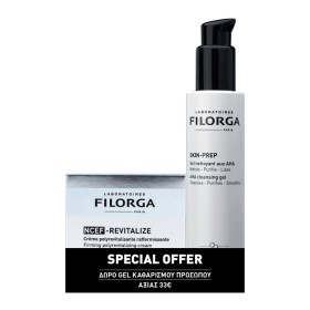 Filorga Promo NCEF-Revitalize Firming Polyrevitalizing Cream Αντιγηραντική Κρέμα Προσώπου 50ml & Δώρο Skin-Prep AHA Cleansing Gel 150ml