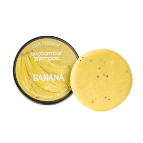 Boobam Bar Shampoo Banana Σαμπουάν σε Μπάρα Μπανάνα για Όλους τους Τύπους Μαλλιών 60g
