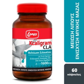 Lanes Kcaligram Cla 1600mg 60 Κάψουλες
