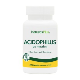 Natures Plus Acidophilus Προβιοτικά 30 Φυτικές Κάψουλες Natures Plus Acidophilus Προβιοτικά 30 Φυτικές Κάψουλες