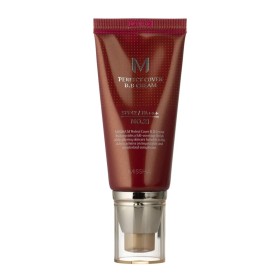Missha M Perfect Cover BB Cream Κρέμα Προσώπου BB με SPF42/PA+++ No. 21 Light Beige 50ml