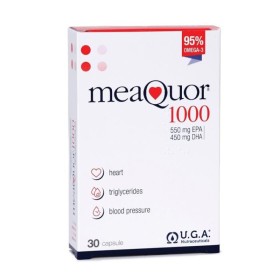Uga Meaquor 1000 με Ωμέγα-3 30 Κάψουλες Uga Meaquor 1000 με Ωμέγα-3 30 Κάψουλες