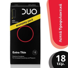 DUO Extra Thin 18 Τεμάχια