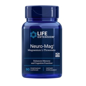 Life Extension Neuro-Mag Magnesium Threonat 90 Κάψουλες Life Extension Neuro-Mag Magnesium Threonat 90 Κάψουλες