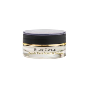 INALIA Black Caviar Pearls Face Scrub & Serum για Απολέπιση & Αντιγήρανση & Λάμψη 15ml