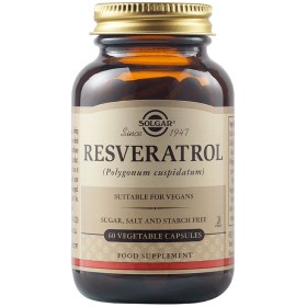 Solgar Resveratrol 100mg 60 Φυτικές Κάψουλες Solgar Resveratrol 100mg 60 Φυτικές Κάψουλες