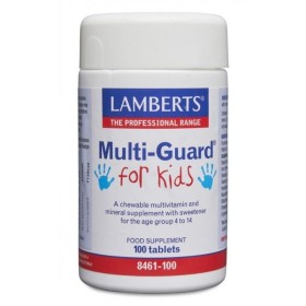 Lamberts Multi Guard For Kids Παδική Πολυβιταμίνη 100 Ταμπλέτες Lamberts Multi Guard For Kids Παδική Πολυβιταμίνη 100 Ταμπλέτες