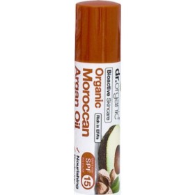 DR. ORGANIC Argan Oil Lip Balm Ενυδατικό Balm που Θρέφει & Προστατεύει σε Βάθος τα Χείλη 5.7ml