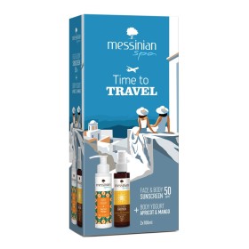 Messinian Spa Promo Time to travel: Face & Body Sunscreen Προσώπου & Σώματος Spf50 100ml & Body Yogurt Ενυδατική Κρέμα Χεριών & Σώματος Apricot & Mango100ml Messinian Spa Promo Time to travel: Face & Body Sunscreen Προσώπου & Σώματος Spf50 100ml & Body Yogurt Ενυδατική Κρέμα Χεριών & Σώματος Apricot & Mango100ml