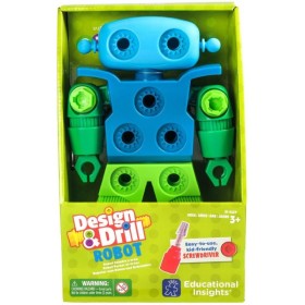 LEARNING RESOURCES Design & Drill Robot Educational Game
