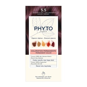 PHYTO Φυτική Βαφή Μαλλιών 5.5 Ανοιχτό Καστανό Μαονί 50ml