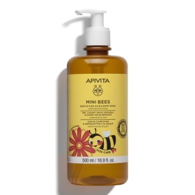 Apivita Mini Bees Απαλό Σαμπουάν & Aφρόλουτρο για Παιδιά με Καλεντούλα & Μέλι 500ml