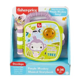Fisher Price Μαλακό Βιβλίο Δραστηριοτήτων Μαϊμουδάκι με Μουσική από 6-36m