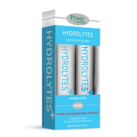 Power Health Promo Hydrolytes+ για Ενυδάτωση με Γεύση Λεμόνι 2χ20 Αναβράζοντα Δισκία