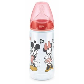 NUK First Choice+ Red With Mini Plastic Baby Bottle Silicone Nipple M2 6-18m 300ml [10.741.034]