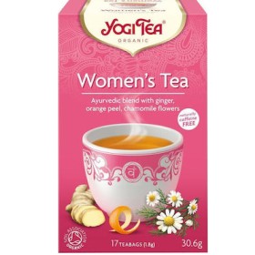 YOGI TEA Womens Tea Βιολογικό Τσάι για Γυναίκες Διατήρηση της Εσωτερικής Ισορροπίας 17 Φακελάκια 30.6g