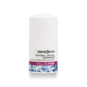 Macrovita Natural Crystal Deodorant Roll-On Pure -φυσικός Αποσμητικός Κρύσταλλος 50ml
