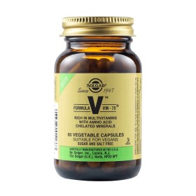 Solgar Formula Vm 75 Πολυβιταμίνη για Ενέργεια & Τόνωση 60 Φυτικές Κάψουλες Solgar Formula Vm 75 Πολυβιταμίνη για Ενέργεια & Τόνωση 60 Φυτικές Κάψουλες