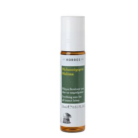Korres Insect Bite Stick Μελισσόχορτο Μίγμα Βοτάνων για Όλα τα Τσιμπήματα 15ml