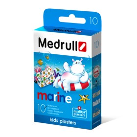 Medrull Marine Kids Plasters Αδιάβροχα Αυτοκόλλητα Επιθέματα 10 Τεμάχια Medrull Marine Kids Plasters Αδιάβροχα Αυτοκόλλητα Επιθέματα 10 Τεμάχια
