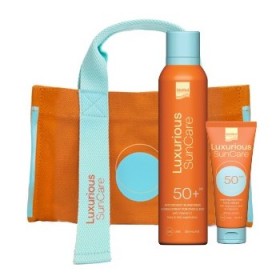 Intermed Promo Luxurious Invisible Spray Face & Body Spf50 Αντηλιακό Σπρέι 200ml & Sun Care Face Cream Spf50 Αντηλιακή Κρέμα Προσώπου 75ml & Δώρο Νεσεσέρ Intermed Promo Luxurious Invisible Spray Face & Body Spf50 Αντηλιακό Σπρέι 200ml & Sun Care Face Cream Spf50 Αντηλιακή Κρέμα Προσώπου 75ml & Δώρο Νεσεσέρ