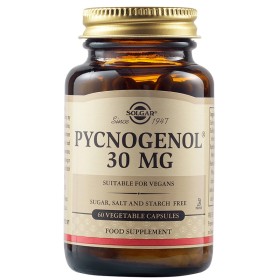 Solgar Pycnogenol 30mg 60 Φυτικές Κάψουλες Solgar Pycnogenol 30mg 60 Φυτικές Κάψουλες